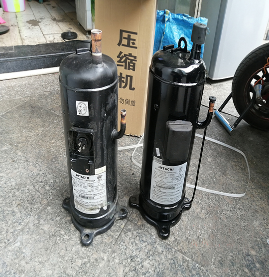 阳春中央空调压缩机的更换维修